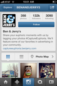 Ben & Jerry's Instagram Campaign